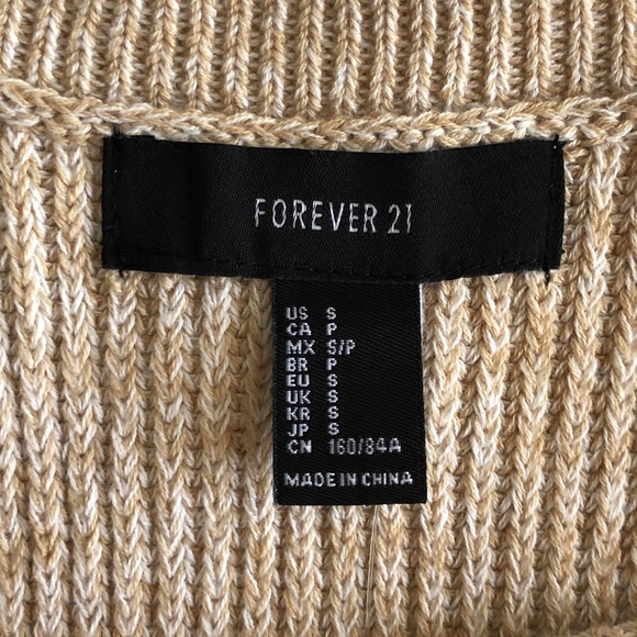 NWT Forever 21 Halter Sweater Top - Picture 3 of 5